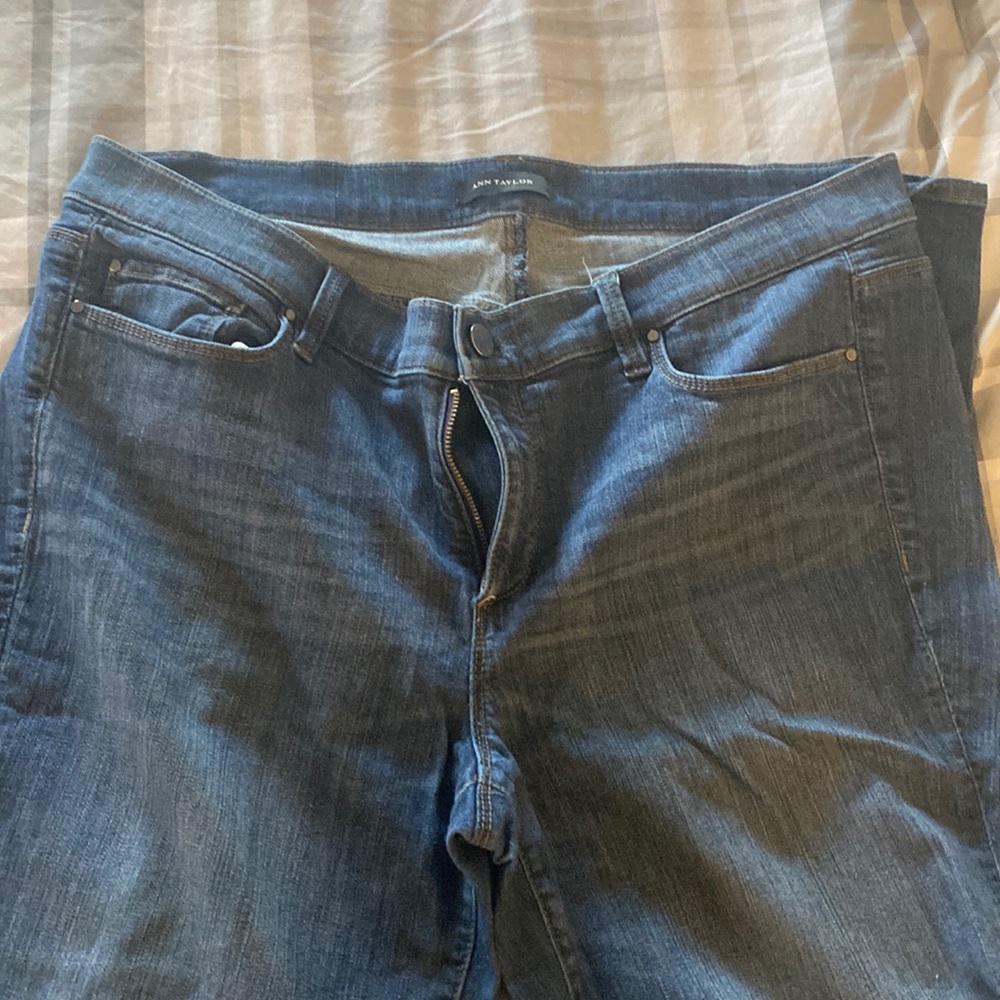 Ann Taylor the skinny modern fit jeans ladies size 14